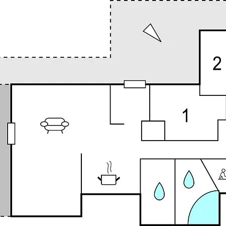 5 Bedroom Beautiful In Lokken * Gronhoj (Nordjylland)